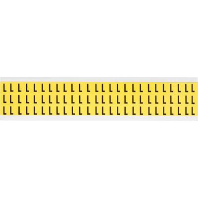 Brady - 3410-L B-499 - 9 x 13mm - L - Étiquette - Publicité Brady - 3410-L B-499 - 9 x 13mm - L - Étiquette - Publicité