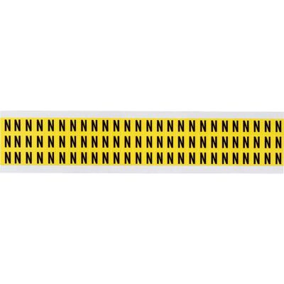 Brady - 3410-N - Schwarz auf Gelb - 9x13mm - Label Brady - 3410-N - Schwarz auf Gelb - 9x13mm - Label