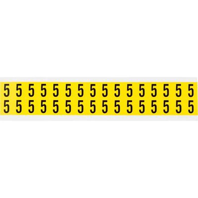 Brady 3420-5 Étiquettes Jaune/Noir - Étiquettes Brady 3420-5 Étiquettes Jaune/Noir - Étiquettes