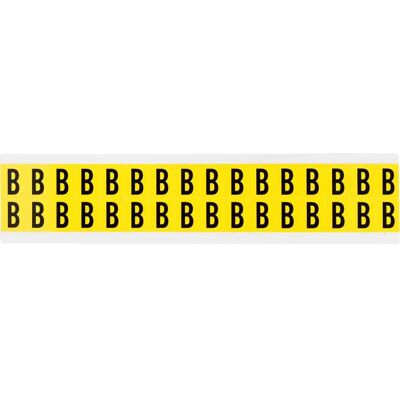 Brady - 3420 Series - Noir - Jaune - Étiquette - Publicité Brady - 3420 Series - Noir - Jaune - Étiquette - Publicité