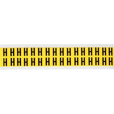 Brady - 3420-H - Noir - 14x19mm - label - Publicité Brady - 3420-H - Noir - 14x19mm - label - Publicité