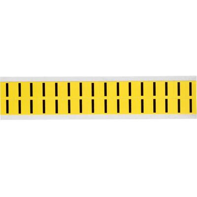 Brady - 3420-I - Noir/Jaune - 14x19mm - label - Publicité Brady - 3420-I - Noir/Jaune - 14x19mm - label - Publicité