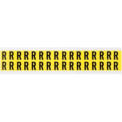 Brady - 3420-R - 14x19mm - Noir - Étiquette auto-adhésive - Publicité Brady - 3420-R - 14x19mm - Noir - Étiquette auto-adhésive - Publicité