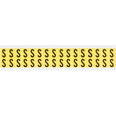 Brady - 3420-S - 14x19mm - Schwarz auf Gelb - Label Brady - 3420-S - 14x19mm - Schwarz auf Gelb - Label