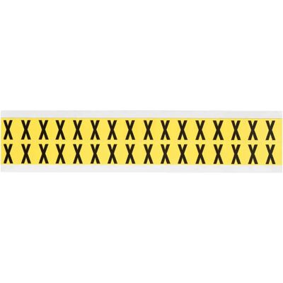 Brady - 3420-X - Schwarz - Gelb - Etikett Brady - 3420-X - Schwarz - Gelb - Etikett