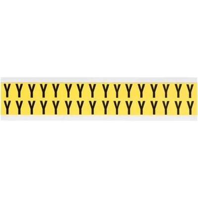 Brady - 3420-Y - 14x19mm - Schwarz/Gelb - Etikett Brady - 3420-Y - 14x19mm - Schwarz/Gelb - Etikett