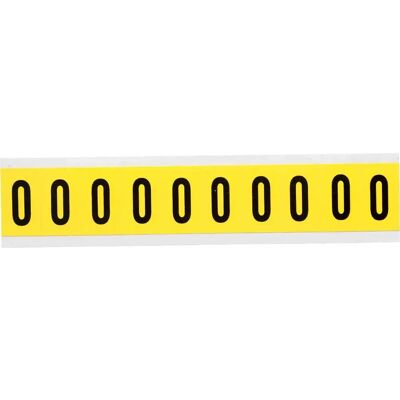 Brady - 3430-O - Schwarz auf Gelb - 22x38mm - Nylon - label Brady - 3430-O - Schwarz auf Gelb - 22x38mm - Nylon - label