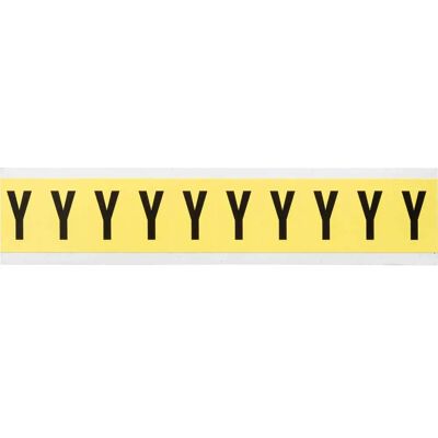 Brady - 3430-Y - Schwarz-auf-Gelb - 22x38mm - Label Brady - 3430-Y - Schwarz-auf-Gelb - 22x38mm - Label