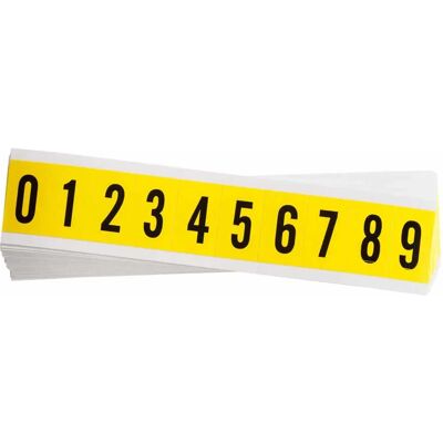 Brady - 3430-#Kit B-499 - Schwarz auf Gelb - 22x38mm - Label Brady - 3430-#Kit B-499 - Schwarz auf Gelb - 22x38mm - Label