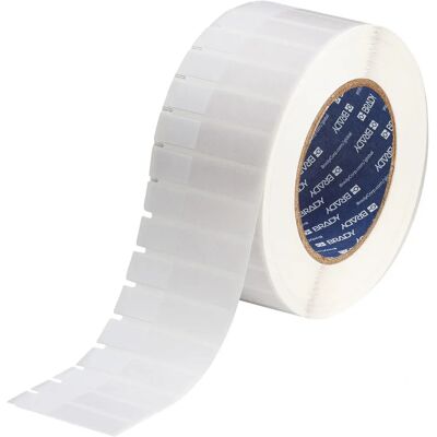 Brady - THT-127-427-3 - Transparent/Weiß - 5,58 cm x 1,27 cm - Selbstlaminierendes Vinyl - Label Brady - THT-127-427-3 - Transparent/Weiß - 5,58 cm x 1,27 cm - Selbstlaminierendes Vinyl - Label