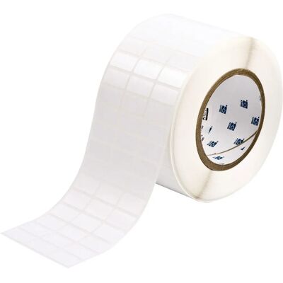 Brady - THT-5-498-10 - Blanc - 25.4x12.7mm - Étiquette Brady - THT-5-498-10 - Blanc - 25.4x12.7mm - Étiquette