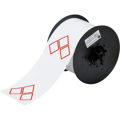 Brady - B30-261-7569-CLP3A - Blanc - Vinyle 75x110 mm - Publicité Brady - B30-261-7569-CLP3A - Blanc - Vinyle 75x110 mm - Publicité
