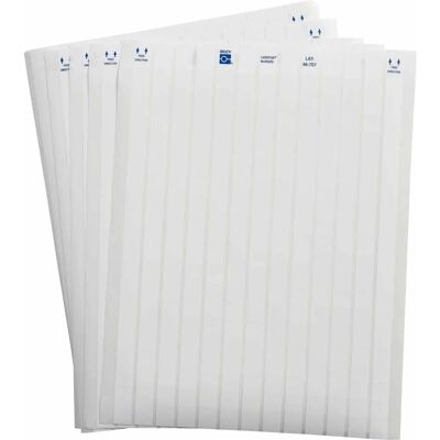 Brady - LAT-46-707-10 - Blanc - Polyester - label - Publicité Brady - LAT-46-707-10 - Blanc - Polyester - label - Publicité