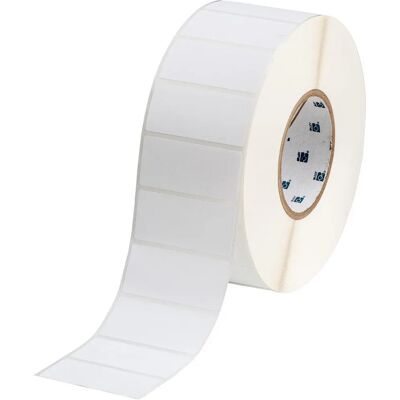 Brady - THT-7-489-3 - Blanc - 69.85x31.75 - Étiquette d'imprimante Brady - THT-7-489-3 - Blanc - 69.85x31.75 - Étiquette d'imprimante