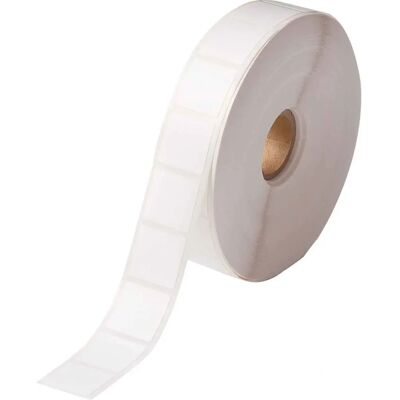Brady THT-164-488-1-SC Selbstklebende Weiße Polyester Druckeretikett - Druckeretikett Brady THT-164-488-1-SC Selbstklebende Weiße Polyester Druckeretikett - Druckeretikett