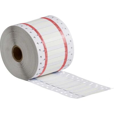 Brady - HX-094-2-WT-SC - Blanc - Marqueur de câble - Publicité Brady - HX-094-2-WT-SC - Blanc - Marqueur de câble - Publicité