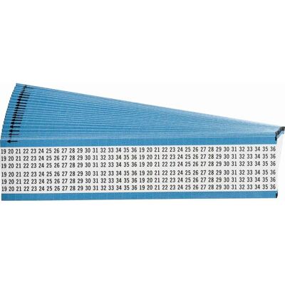 BRADY - WM-19-36-PK - Noir - Blanc - Cable marker - Publicité BRADY - WM-19-36-PK - Noir - Blanc - Cable marker - Publicité