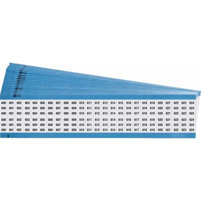 Brady - WM-600-624-PK - Schwarz - 38,1 mm Kabelkennzeichnung Brady - WM-600-624-PK - Schwarz - 38,1 mm Kabelkennzeichnung