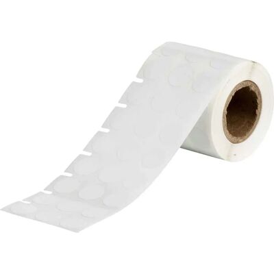Brady - THT-144-492-1.5-SC - Blanc - 12.70 mm - Étiquette imprimante - Publicité Brady - THT-144-492-1.5-SC - Blanc - 12.70 mm - Étiquette imprimante - Publicité