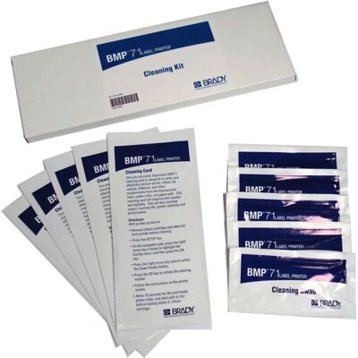 Brady M71-CLEAN Kit de nettoyage pour imprimante - Type d'imprimante - Publicité Brady M71-CLEAN Kit de nettoyage pour imprimante - Type d'imprimante - Publicité