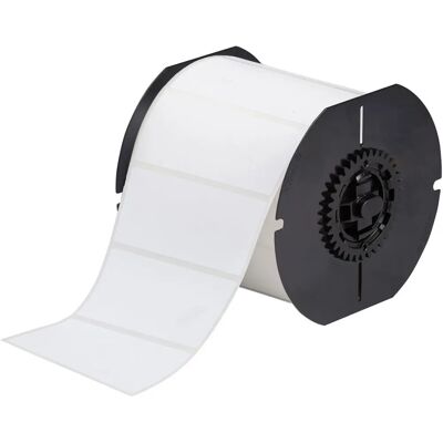 Brady - B33-158-490 - Blanc - 95,25 x 38,10 mm - Étiquette Brady - B33-158-490 - Blanc - 95,25 x 38,10 mm - Étiquette