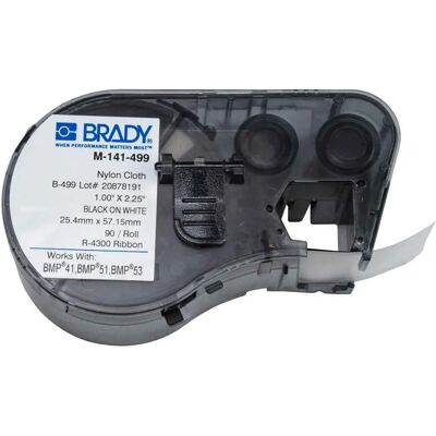Etiqueta de cabo de nylon Brady M-141-499 - Para impressora BMP Etiqueta de cabo de nylon Brady M-141-499 - Para impressora BMP
