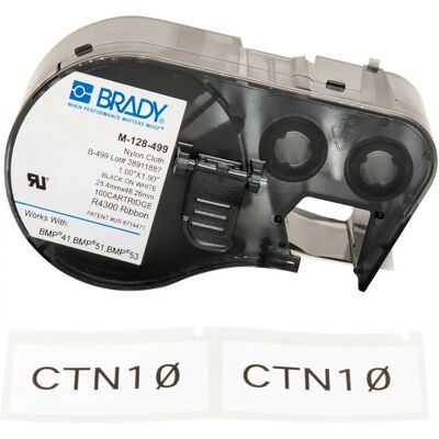Brady - B-499 - Nylon - 25,4 mm - Etiqueta Brady - B-499 - Nylon - 25,4 mm - Etiqueta