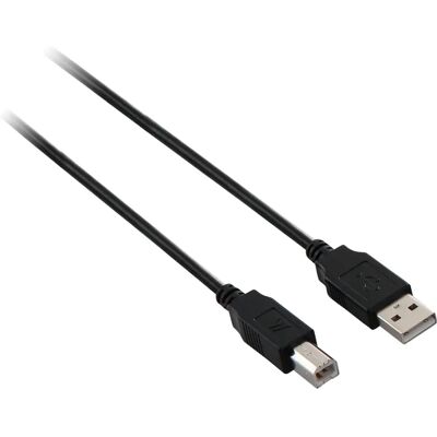 V7 V7E2USB2AB-1.8M Câble USB Noir V7 V7E2USB2AB-1.8M Câble USB Noir