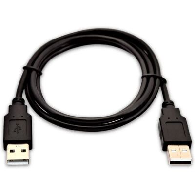 Cable USB V7 Negro 2m - Transferencia de Datos USB Tipo A Cable USB V7 Negro 2m - Transferencia de Datos USB Tipo A