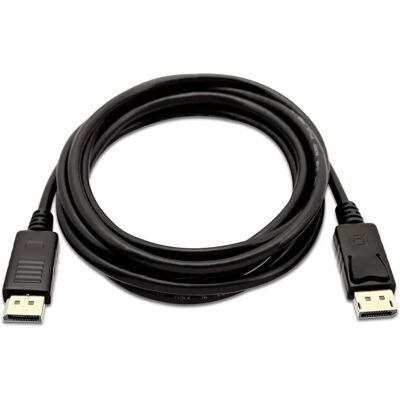 V7 V7DP2DP-03M-BLK-1E DisplayPort Cable - 3m V7 V7DP2DP-03M-BLK-1E DisplayPort Cable - 3m