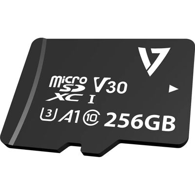 V7 VPMD256GU3 256GB MicroSDXC Clase 10 - Tarjeta de memoria V7 VPMD256GU3 256GB MicroSDXC Clase 10 - Tarjeta de memoria