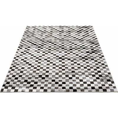 CARPET CITY Moda 1141 Teppich - Karo-Design, 80x150 cm CARPET CITY Moda 1141 Teppich - Karo-Design, 80x150 cm
