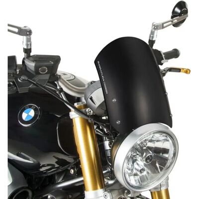 Barracuda - R NineT 1200 - Gris - Aluminium - Pare-brise - Publicité Barracuda - R NineT 1200 - Gris - Aluminium - Pare-brise - Publicité
