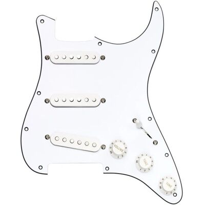 DiMarzio FG2108WA5 Förmonterad Strat pickguard - Vintage - Pickguard DiMarzio FG2108WA5 Förmonterad Strat pickguard - Vintage - Pickguard