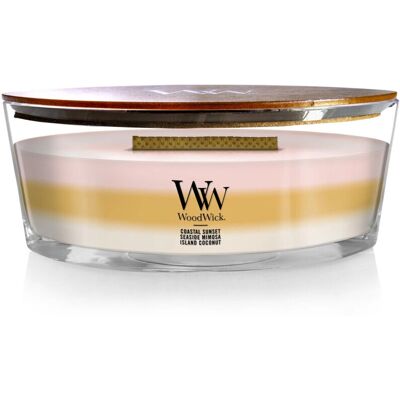 WoodWick Island Getaway Candle - Scented Candle, 453g, Three Fragrances WoodWick Island Getaway Candle - Scented Candle, 453g, Three Fragrances