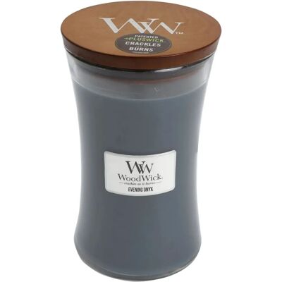Candela profumata Woodwick Evening Onyx - Profumo per ambienti Candela profumata Woodwick Evening Onyx - Profumo per ambienti