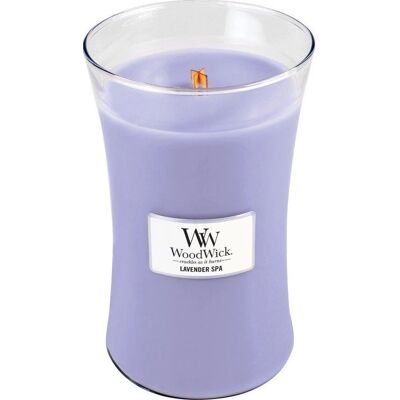 WoodWick Lavender Spa Large Hourglass Candle WoodWick Lavender Spa Large Hourglass Candle