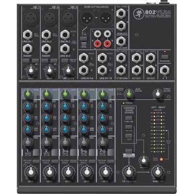 Mackie 802VLZ4 Compacte Mengtafel - Audio Mixer Mackie 802VLZ4 Compacte Mengtafel - Audio Mixer