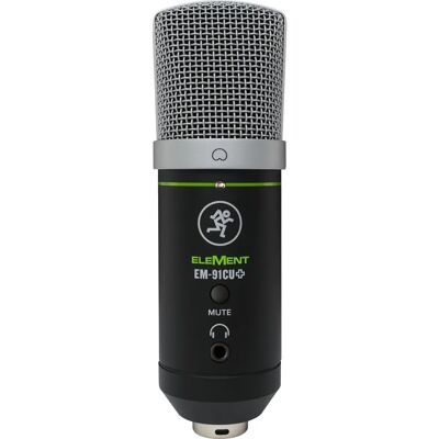 Mackie EM-91CU+ Large Diaphragm USB Microphone - Microphone Mackie EM-91CU+ Large Diaphragm USB Microphone - Microphone