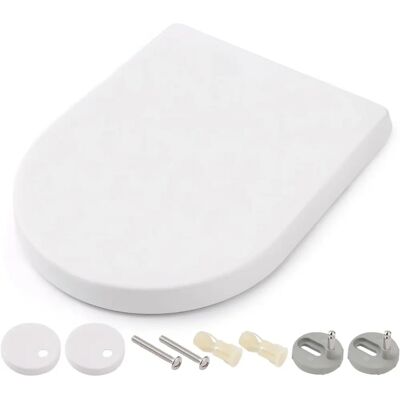HIMIMI - Toiletzitting met soft-close, snelontgrendeling, plastic - Toiletzitting HIMIMI - Toiletzitting met soft-close, snelontgrendeling, plastic - Toiletzitting