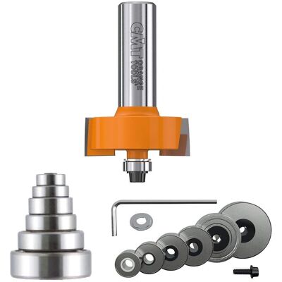 CMT ORANGE TOOLS 835.501.11 Fräser-Set - Stufen, Führung, 0-12,7mm CMT ORANGE TOOLS 835.501.11 Fräser-Set - Stufen, Führung, 0-12,7mm