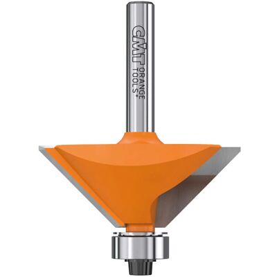CMT ORANGE TOOLS - Fresa per smussi 45° - Per travi e legno CMT ORANGE TOOLS - Fresa per smussi 45° - Per travi e legno