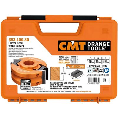 CMT ORANGE TOOLS - 693.100.30 Werkzeugkopf - Alle Typen CMT ORANGE TOOLS - 693.100.30 Werkzeugkopf - Alle Typen