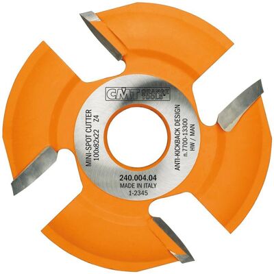 CMT 240.004.04 Fresa Circular Mini-Spot - Strumento per Riparare il Legno CMT 240.004.04 Fresa Circular Mini-Spot - Strumento per Riparare il Legno