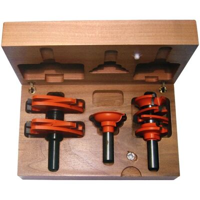 CMT ORANGE TOOLS 800.527.11 Set 3 fresatrici per porte CMT ORANGE TOOLS 800.527.11 Set 3 fresatrici per porte