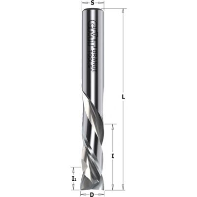 CMT 190.813.11 Fresa - Helicoidal Z3+3 - Carburo de alta calidad CMT 190.813.11 Fresa - Helicoidal Z3+3 - Carburo de alta calidad