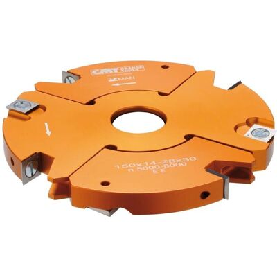 CMT 694.021.50 - Fräser-Set - 2 Köpfe für Nutarbeiten 150x14-28x50 CMT 694.021.50 - Fräser-Set - 2 Köpfe für Nutarbeiten 150x14-28x50