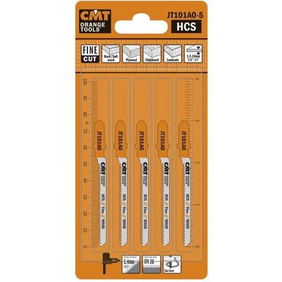 CMT JT101AO-5 Orange/Gray Stichsäbelsätze - Stichsägenblätter CMT JT101AO-5 Orange/Gray Stichsäbelsätze - Stichsägenblätter