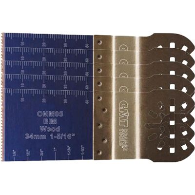 CMT OMM05-X5 34mm Sägeblatt - Langlebig, Vielseitig für Holz CMT OMM05-X5 34mm Sägeblatt - Langlebig, Vielseitig für Holz