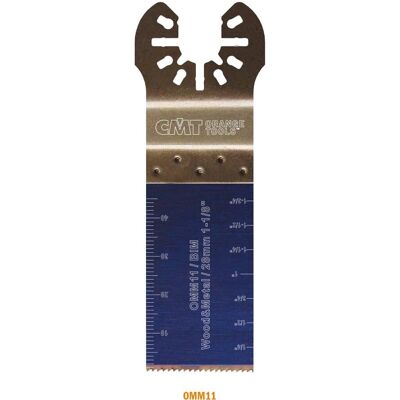 Lama multiuso CMT OMM11 - Bimetallo 8% Cobalto - Attacco universale Lama multiuso CMT OMM11 - Bimetallo 8% Cobalto - Attacco universale
